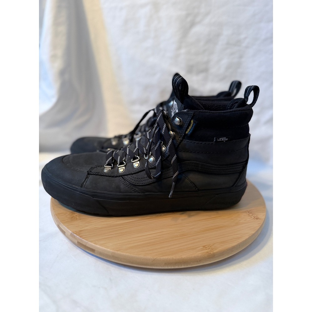 Vans Sk8-Hi MTE-2 Black Cold Weather Boots Mens 11 HydroGuard PrimaLoft 2271